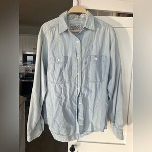 Levi's Women's Light Blue Denim Shirt